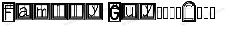 Family Guy恶搞之家字体转换